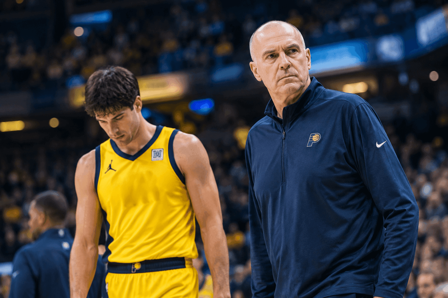Editorial sports image for Pacers Lose Ben Sheppard for 'Months' in Brutal Early-Season Injury Update