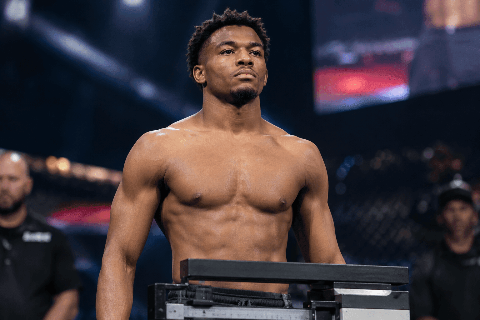 Editorial sports image for Marcus McGhee Hits 144.5 Pounds to Make UFC 332 Appearance Official