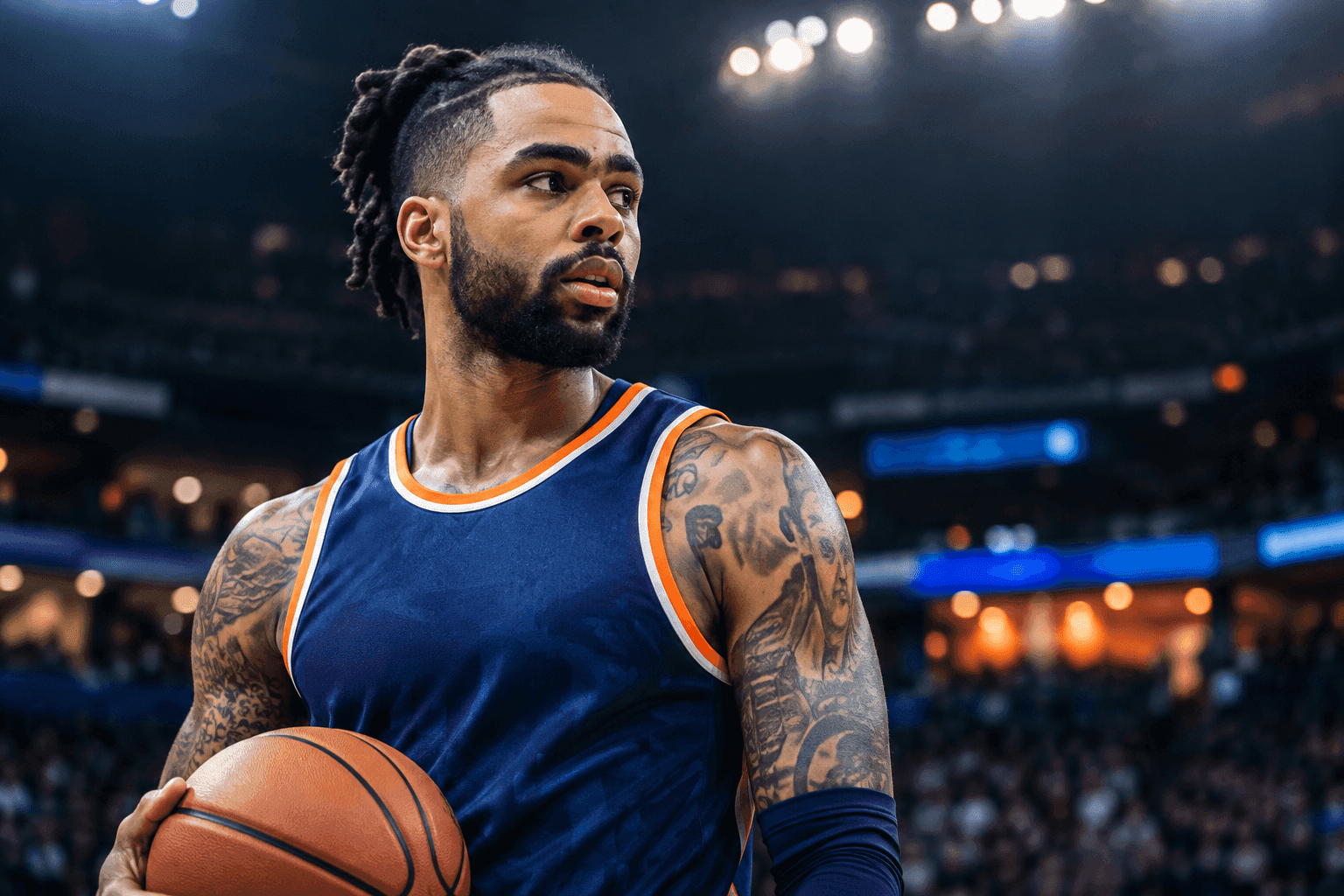Editorial sports image for D'Angelo Russell is Officially Heading to the Shanghai Sharks