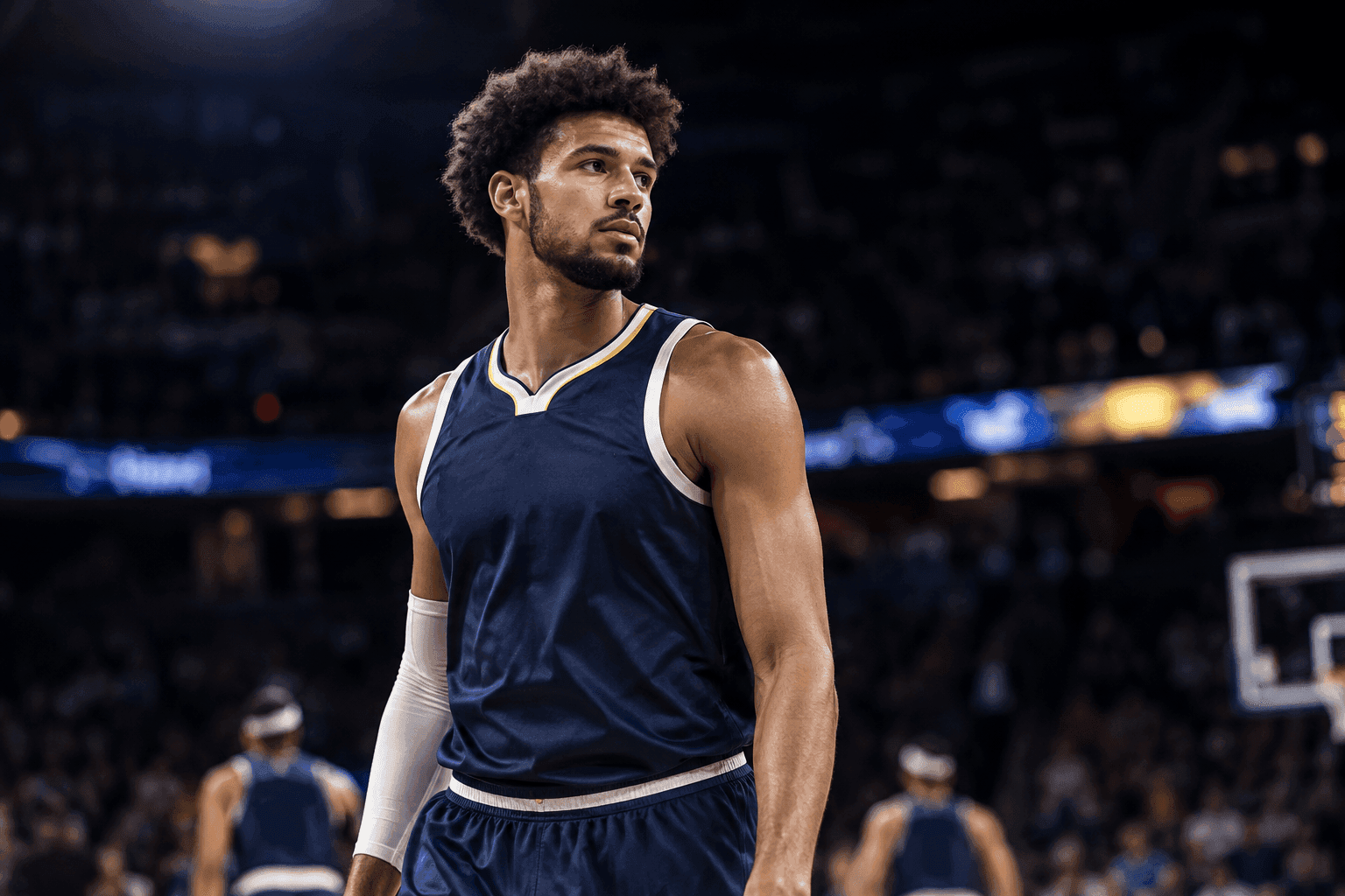 Editorial sports image for Nuggets Frontcourt Decimated as Cam Johnson Listed Doubtful