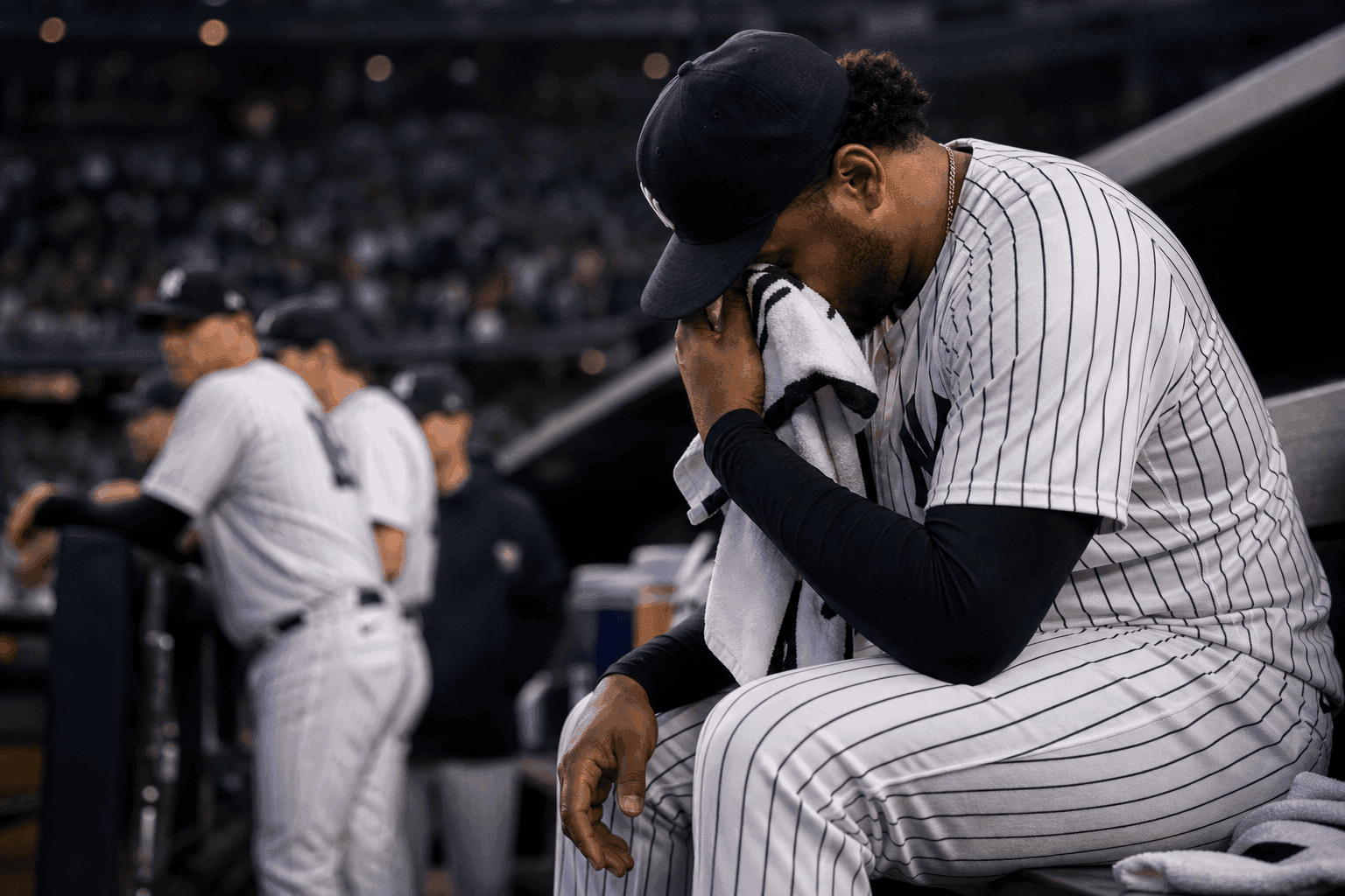 Editorial sports image for Fernando Cruz’s UCL Tear Turns the Yankees Bullpen Into a September Science Project