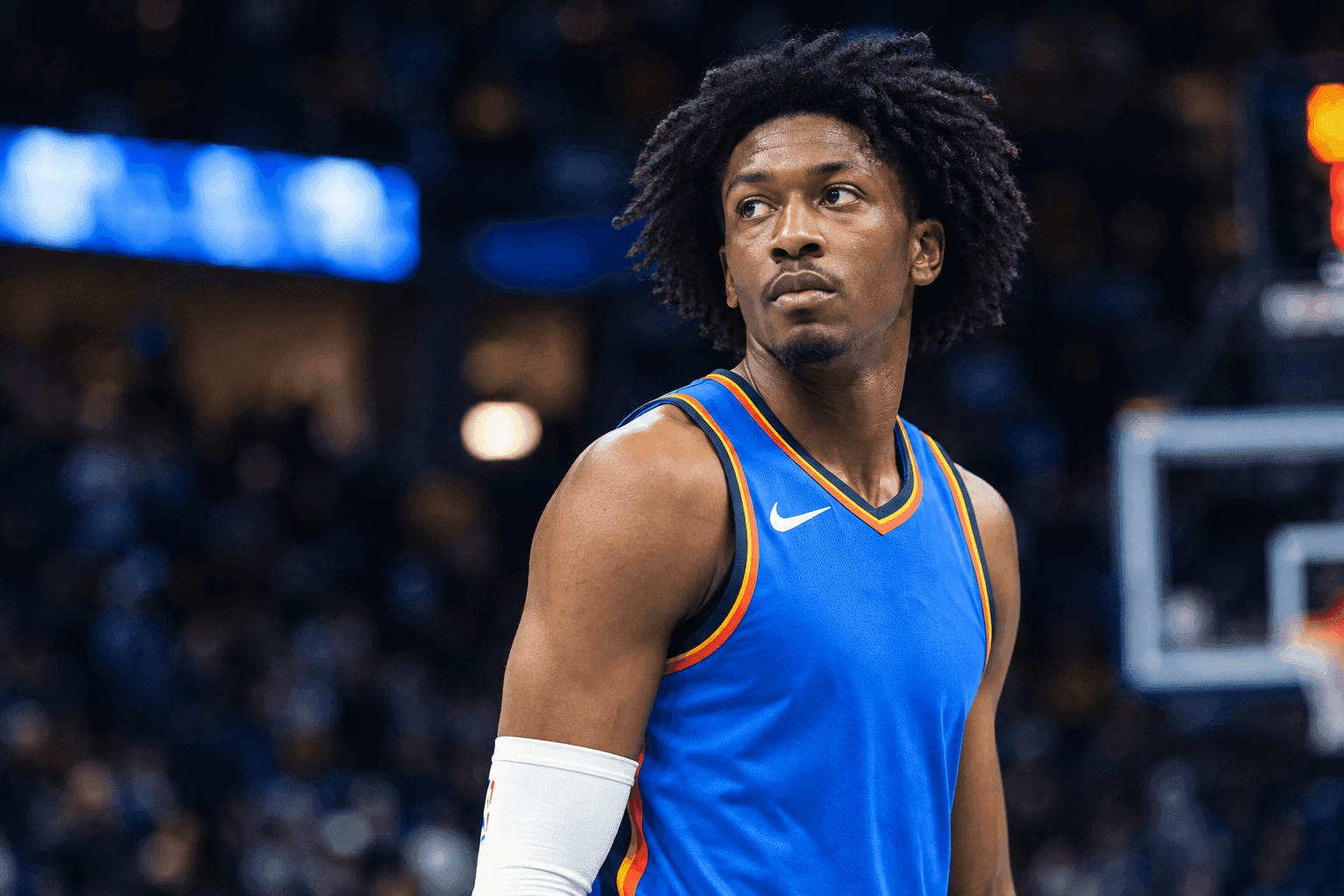 Editorial sports image for Jalen Williams Undergoes Ankle Surgery, Derailing Thunder's Hot Start