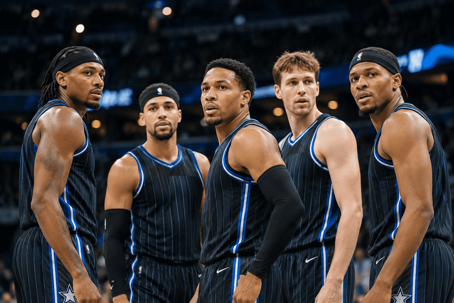 Editorial sports image for Magic Hit the Panic Button With a Wild New Starting Lineup Against the Knicks
