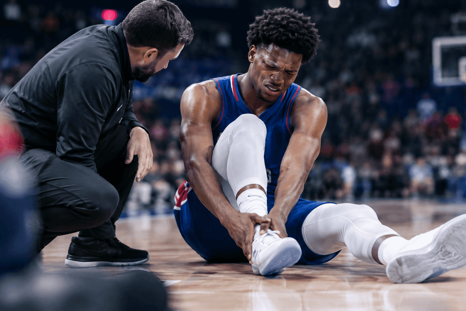 Editorial sports image for The Pistons Are Actually Playing Well, But Their Ankles Are Made of Glass