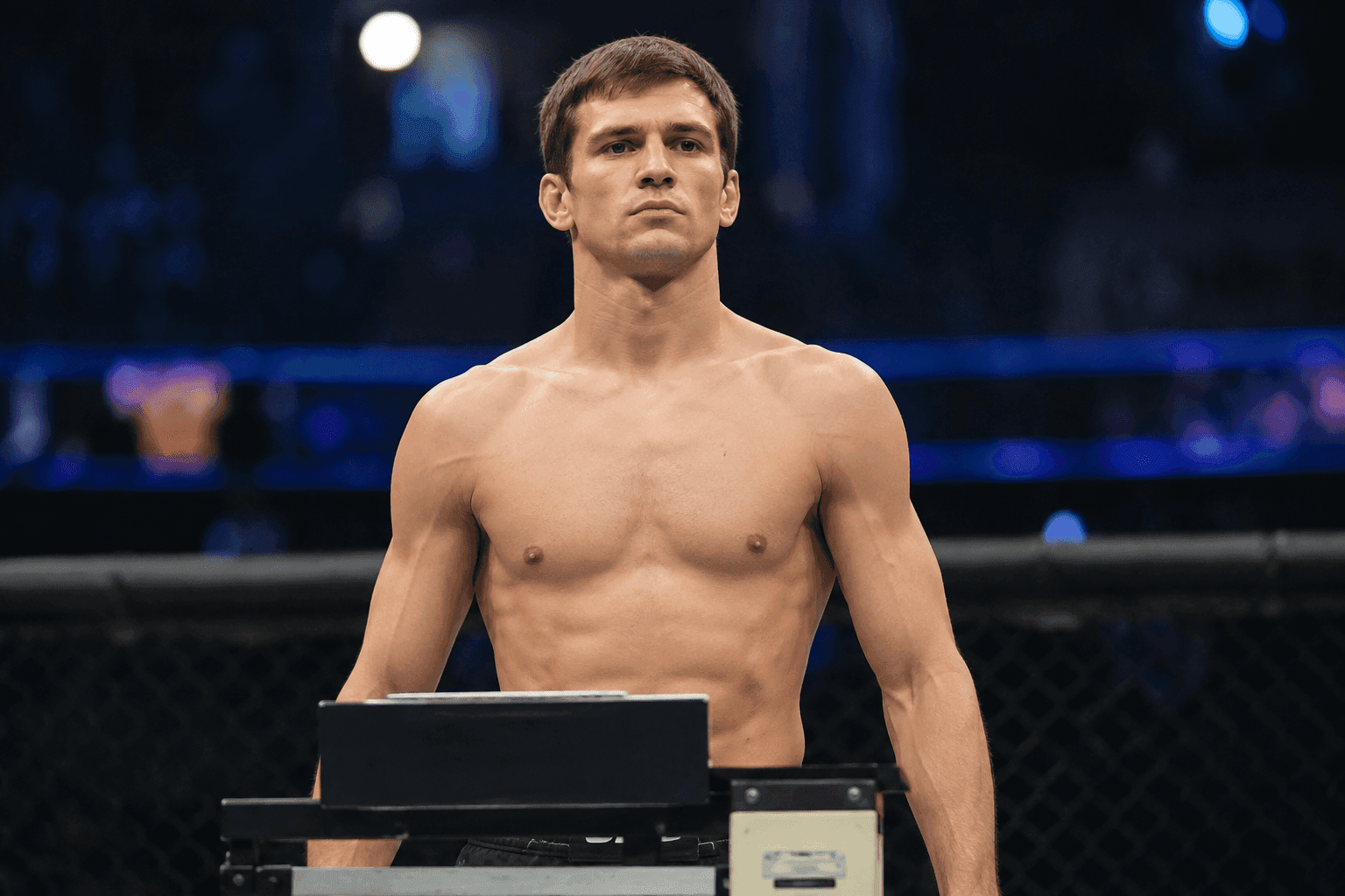 Editorial sports image for Roman Kopylov Hits the Scale at 185 for UFC 332