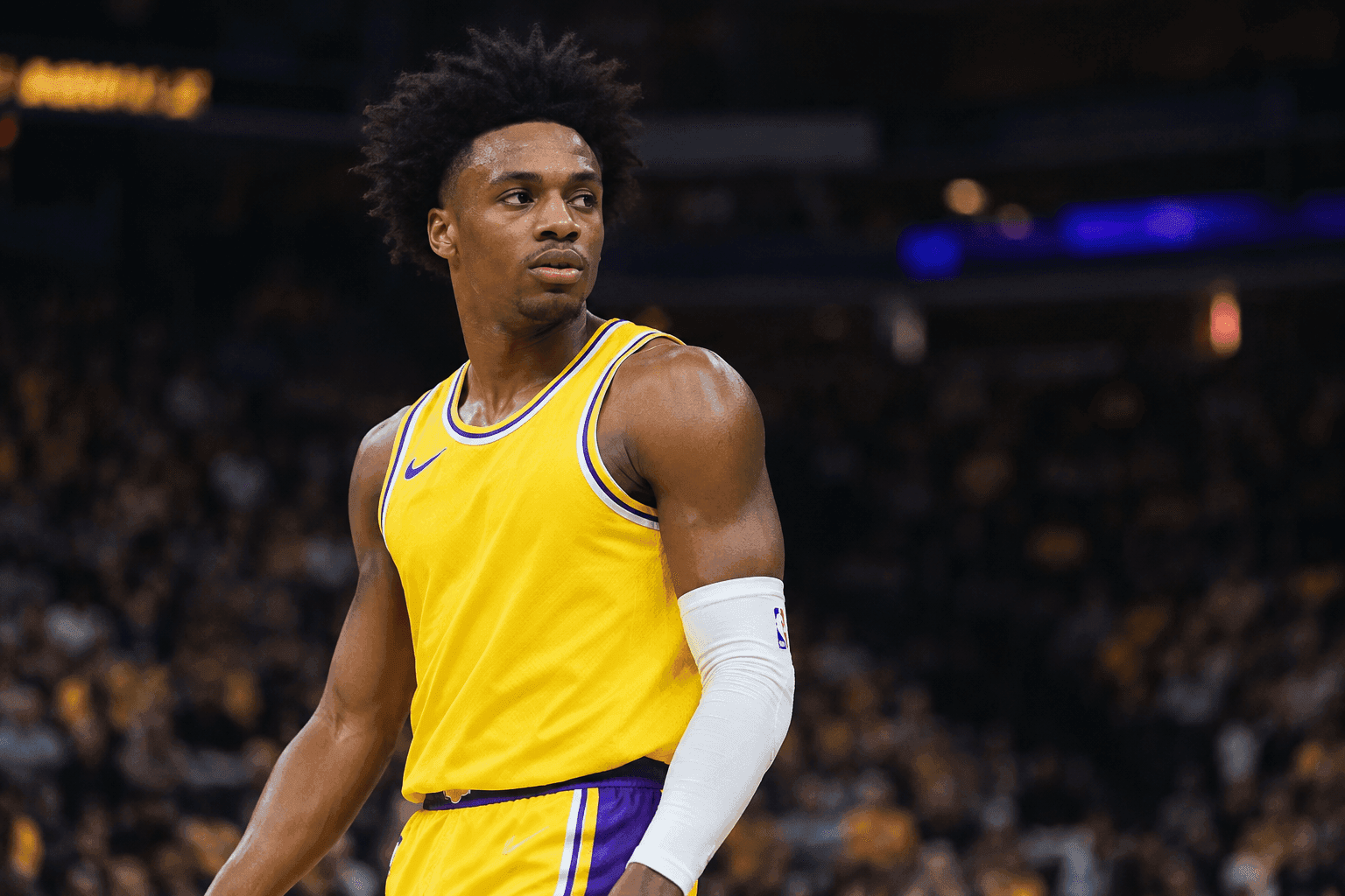 Editorial sports image for Collin Sexton Ruled Out for Lakers Season Opener Against Warriors