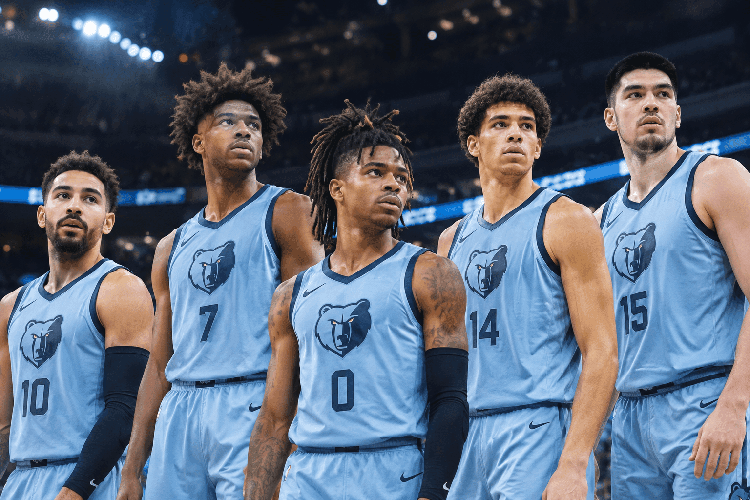 Editorial sports image for The Grizzlies' New Starting Five is a Fever Dream