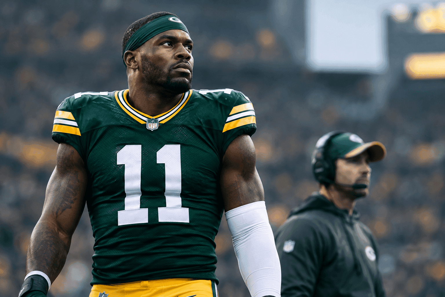 Editorial sports image for Micah Parsons Remains Sidelined as Packers Play the Waiting Game