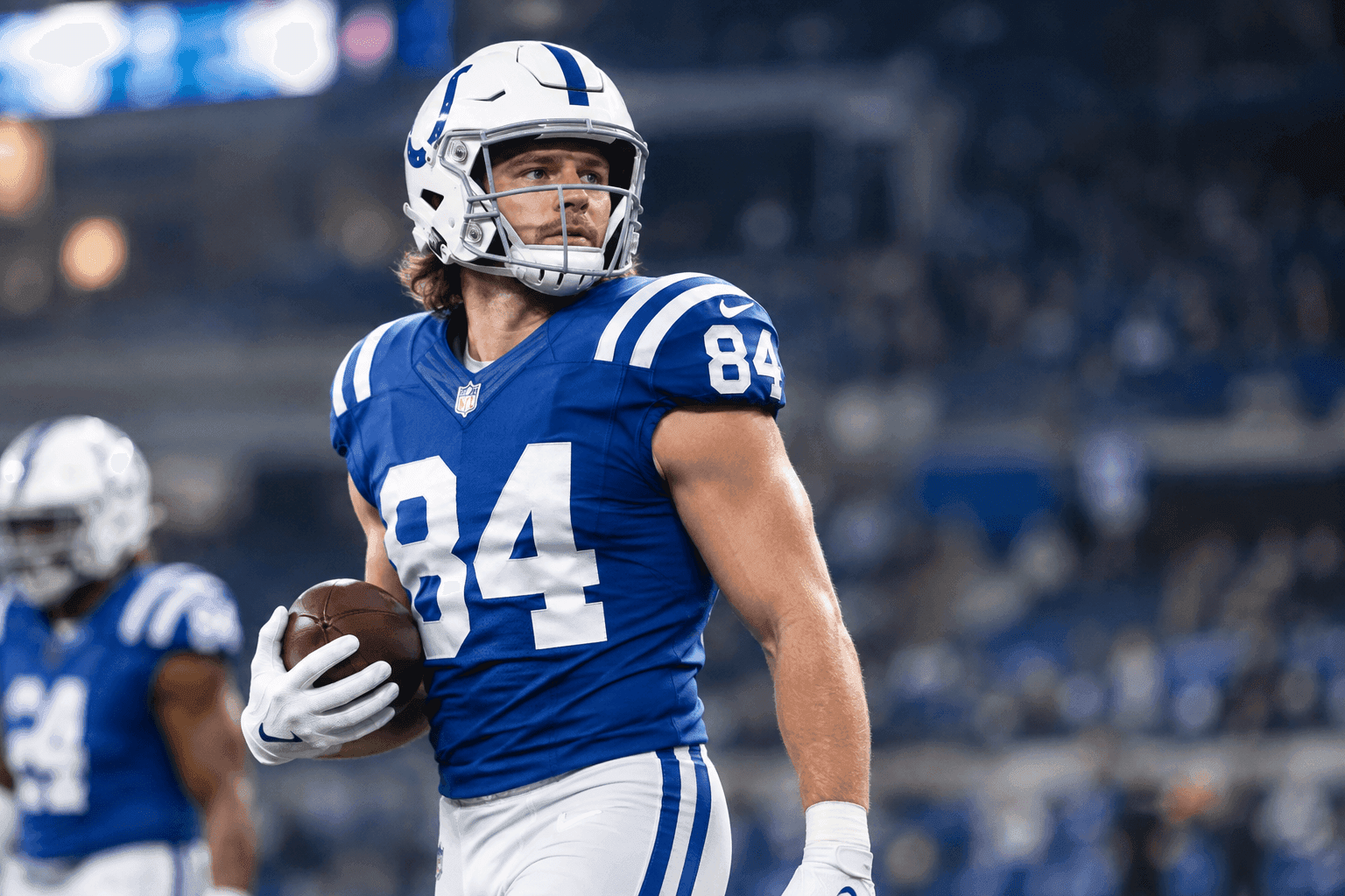 Editorial sports image for Colts TE Tyler Warren a Game-Time Decision Against Titans