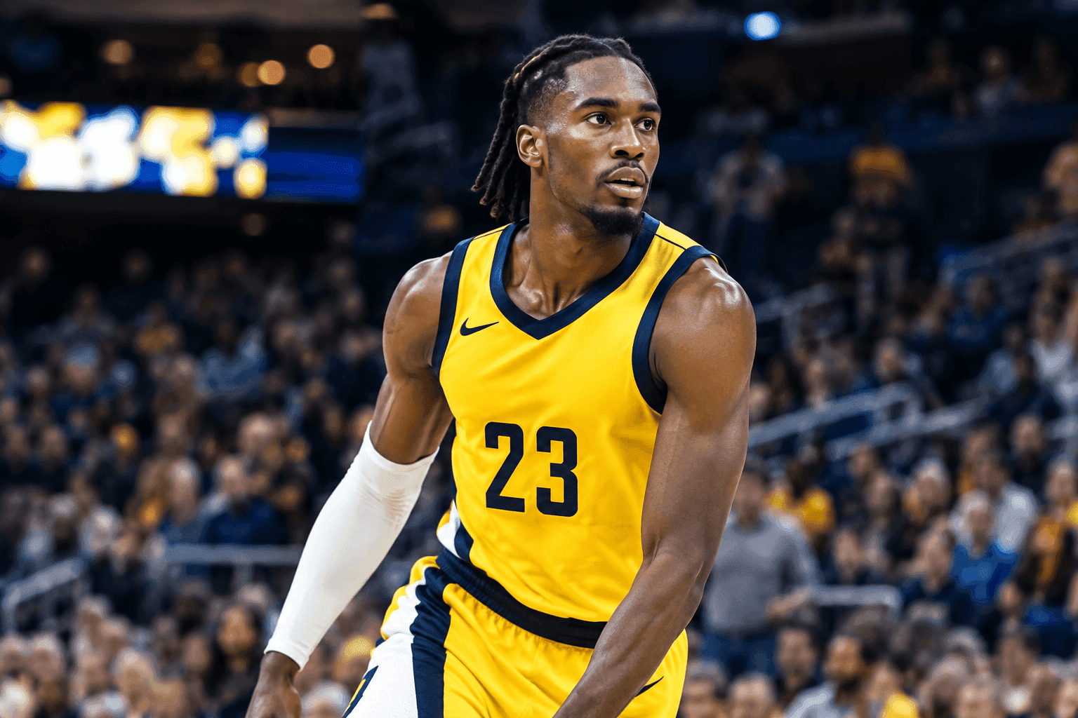 Editorial sports image for Aaron Nesmith Returns to Pacers Lineup Without a League Interrogation