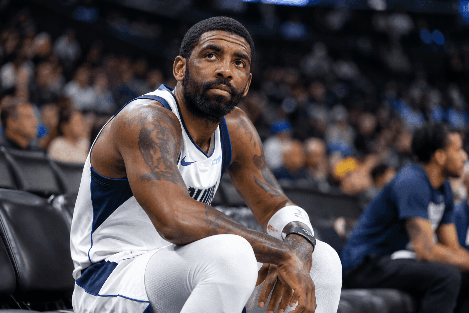 Editorial sports image for Kyrie Irving Ruled Out Saturday For 'Injury Management' After Dropping 24 Points