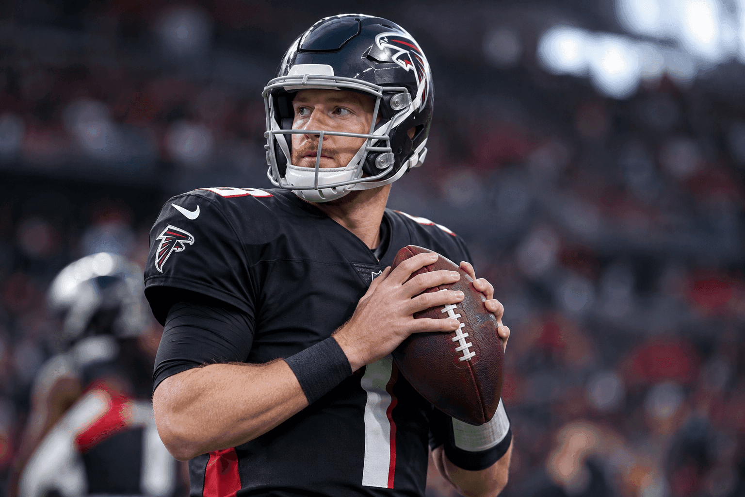 Editorial sports image for Cooper Rush's Back Spasms Add Last-Minute Drama to Falcons-Steelers Opener