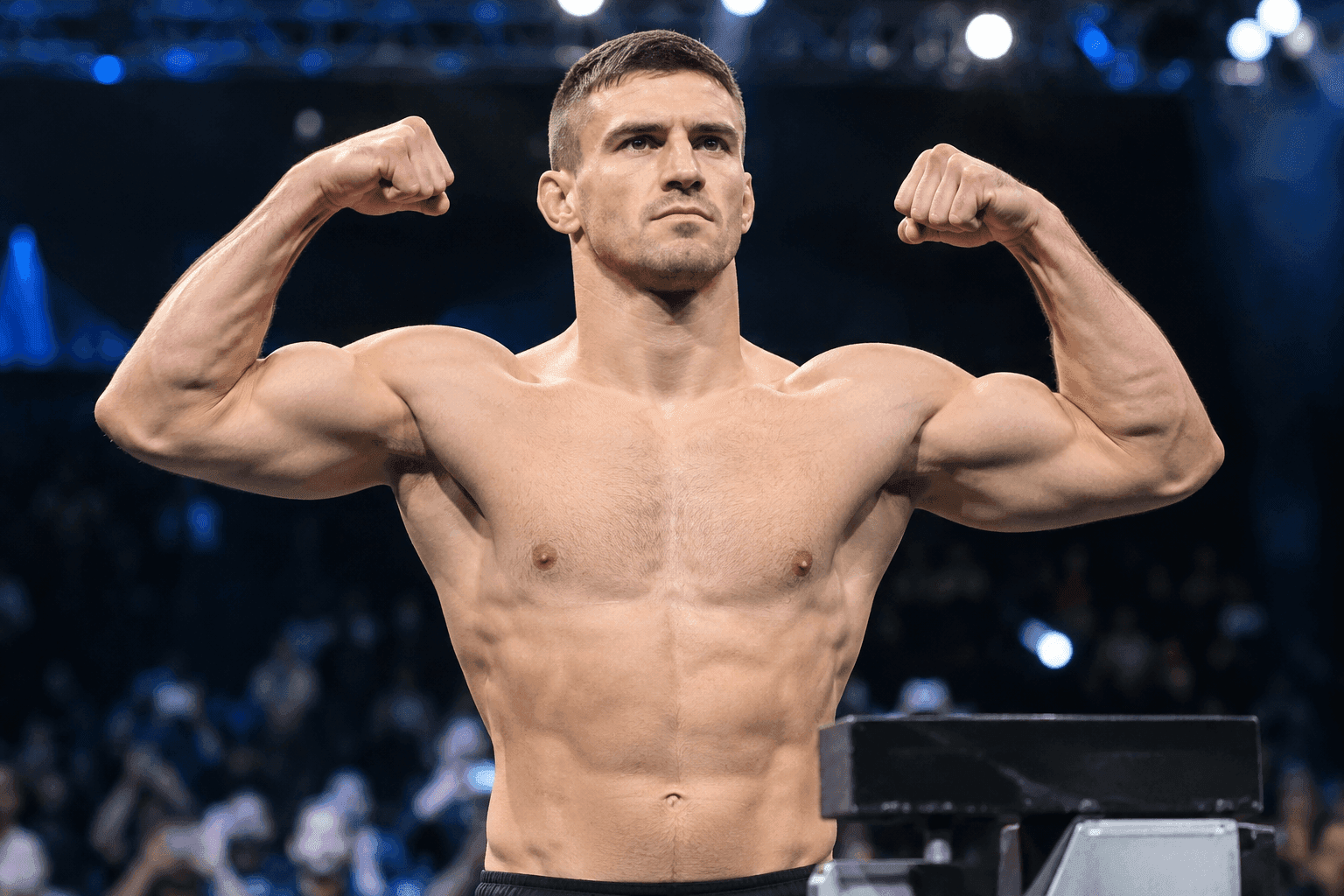 Editorial sports image for Roberto Soldić Hits 170 Pounds for UFC 332