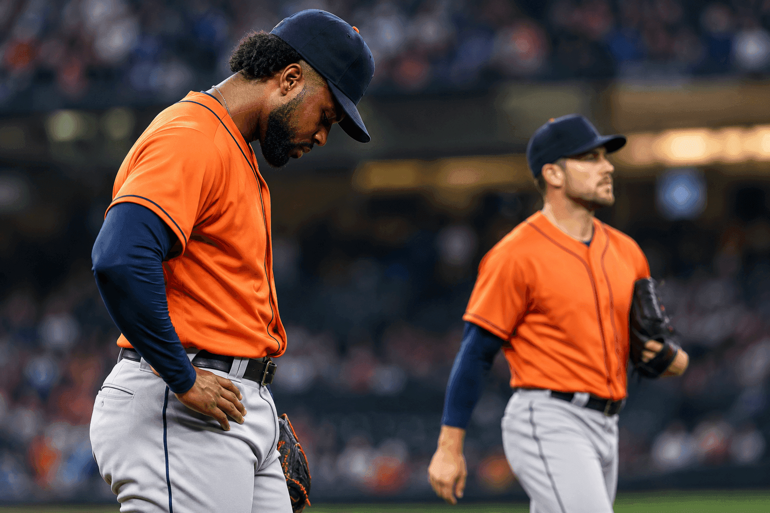 Editorial sports image for Astros Stash Cristian Javier on IL, Call Up 29-Year-Old Rookie Josh Hendrickson