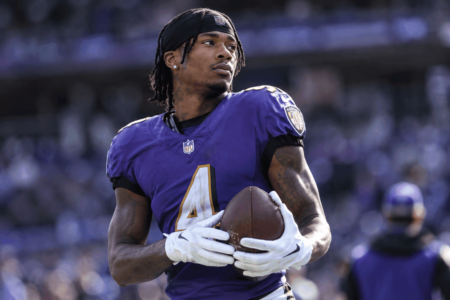 Editorial sports image for Zay Flowers Misses Another Practice, Sending Fantasy Managers Into Full Panic Mode