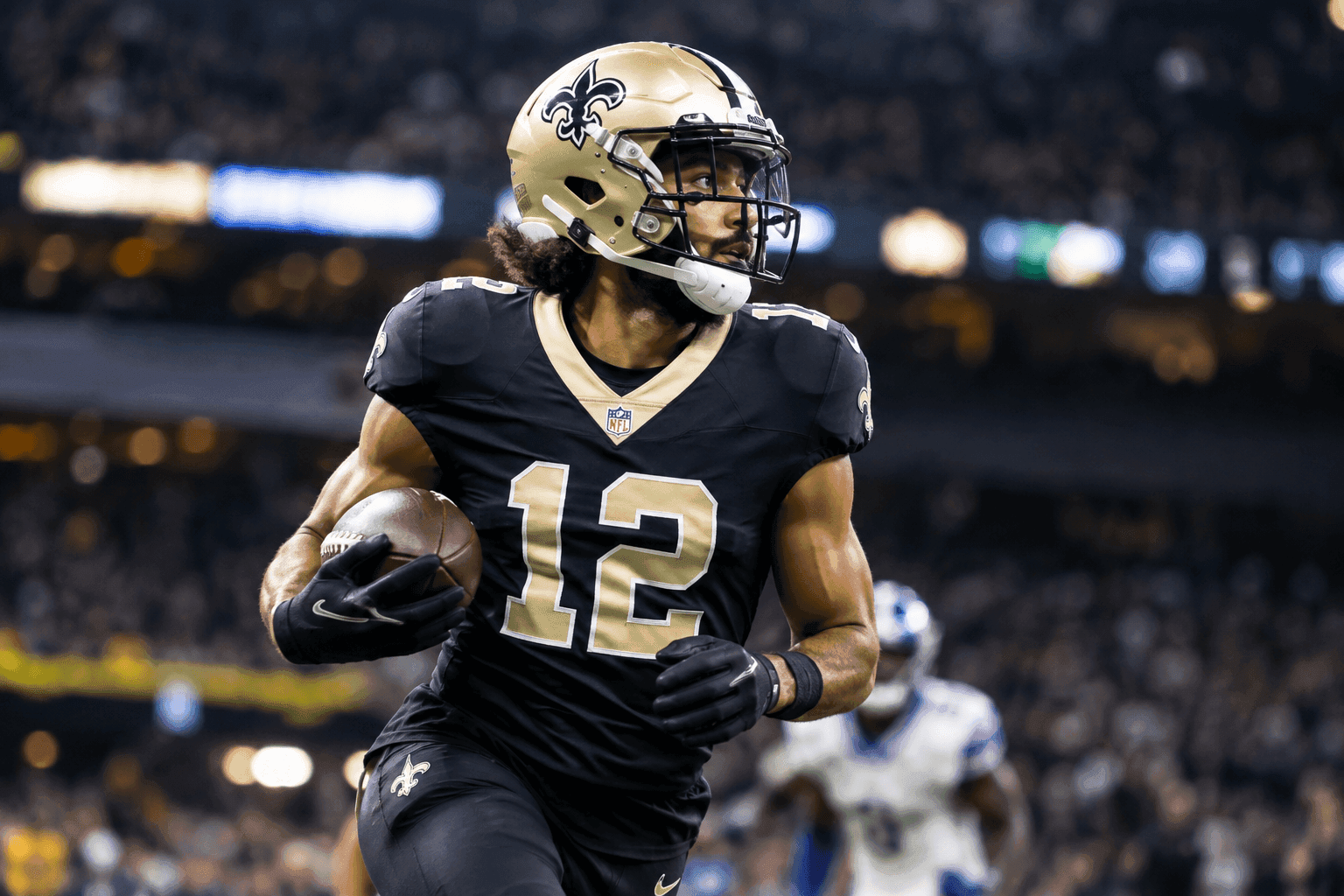 Editorial sports image for Saints Dodge a Bullet: Chris Olave Expected to Play Against Ravens