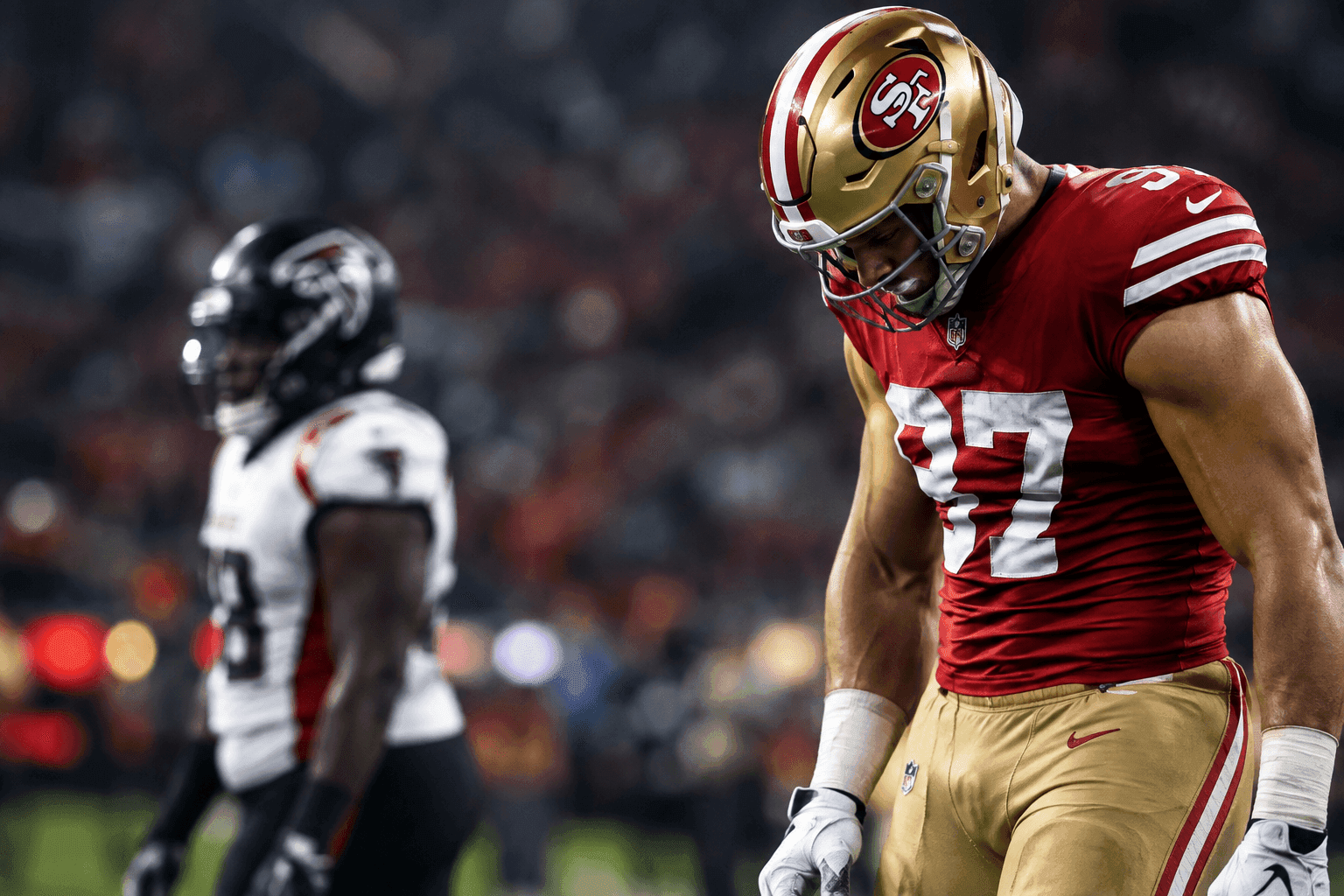 Editorial sports image for The Falcons and 49ers Are Fielding a Combined Hospital Ward This Sunday