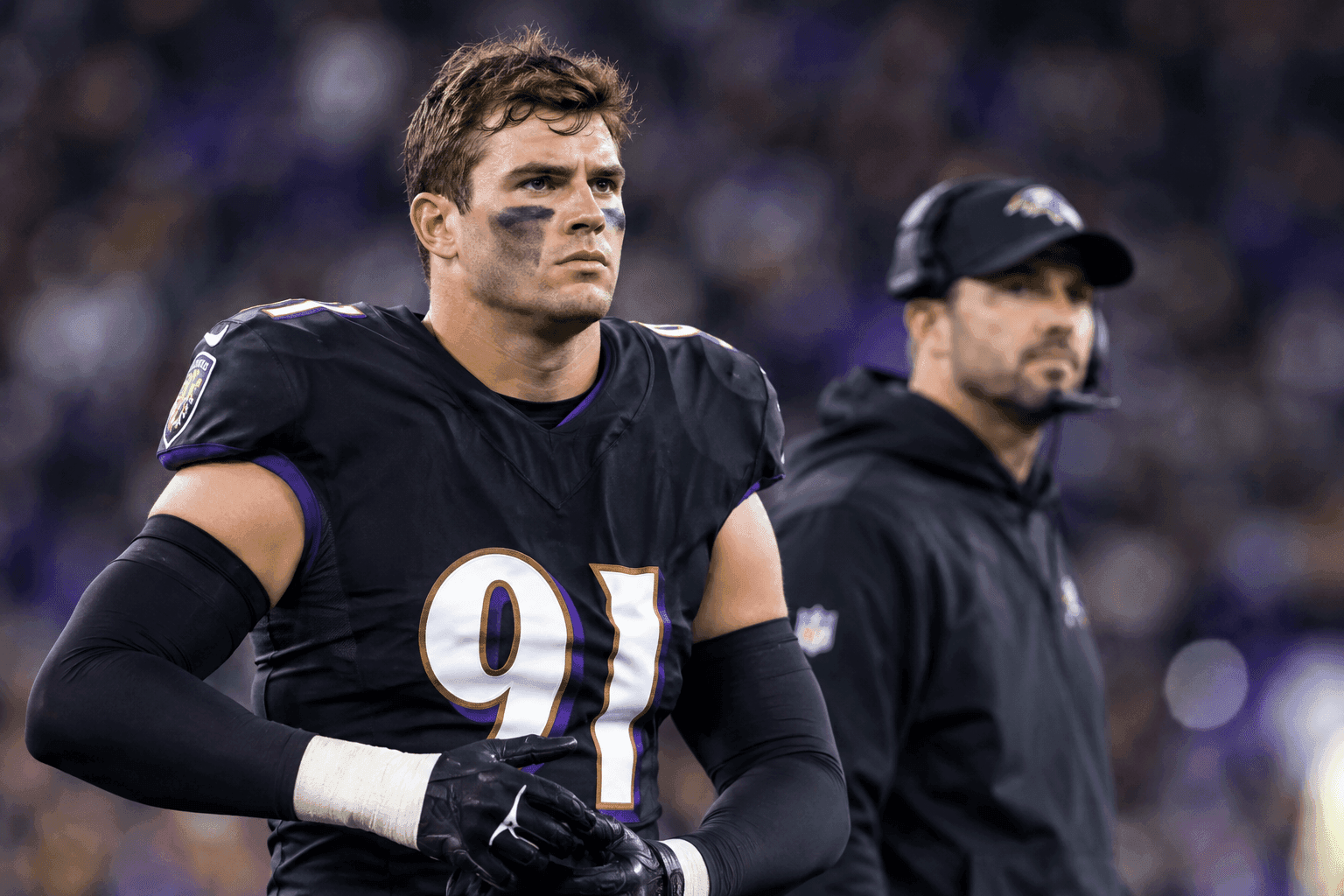 Editorial sports image for Trey Hendrickson's Finger Surgery Tests Ravens' Pass Rush