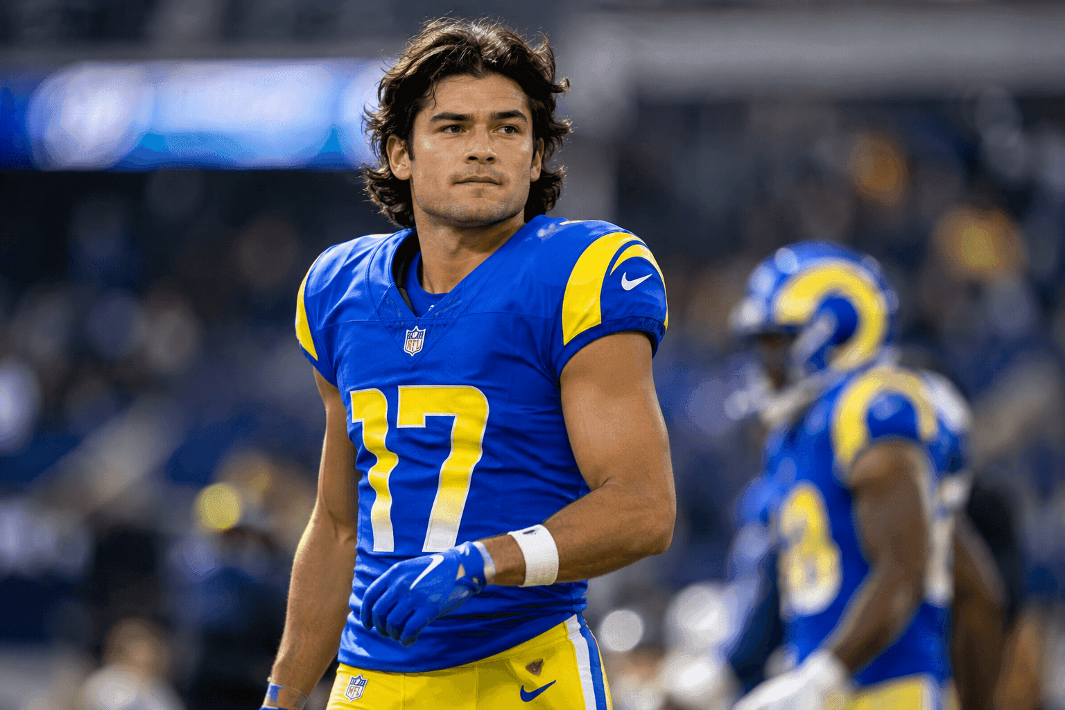 Editorial sports image for Puka Nacua's Monday Night Status is a Fantasy Nightmare