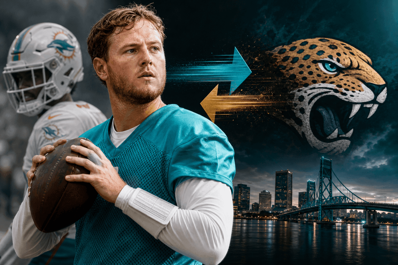 Editorial sports image for Jaguars Trade 2028 Pick for Quinn Ewers After Shutting Out Dolphins