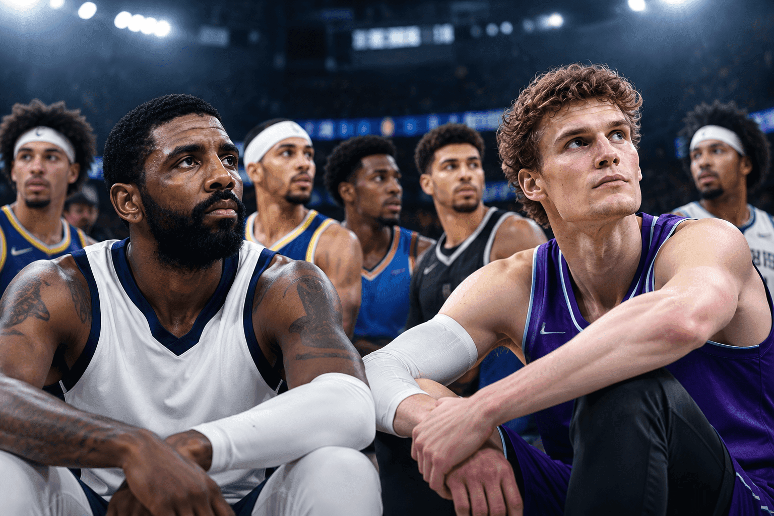 Editorial sports image for Kyrie Irving and Lauri Markkanen Headline a Crowded 4 p.m. NBA Injury Report