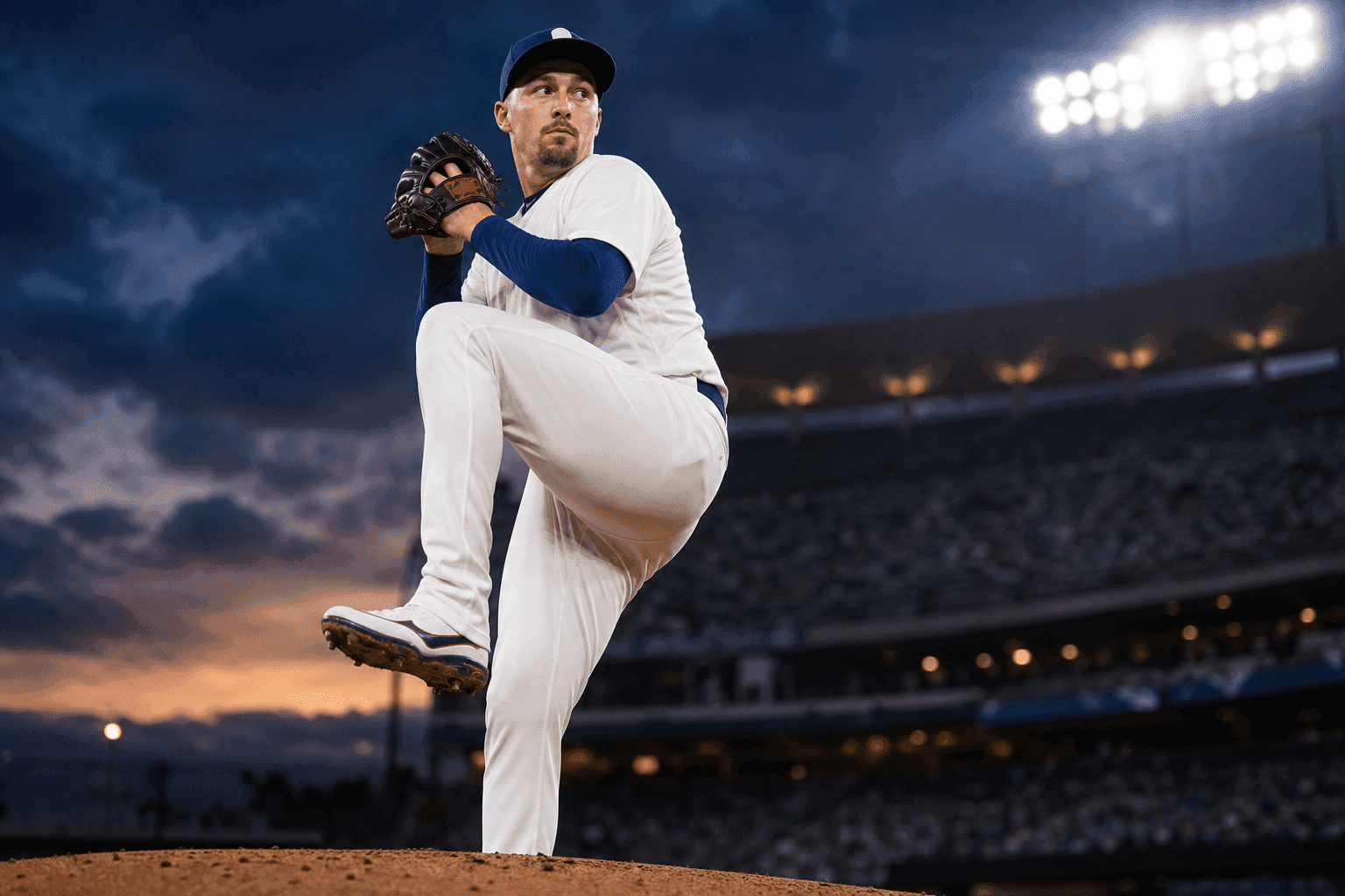 Editorial sports image for Blake Snell Returns to Save the Dodgers From Themselves
