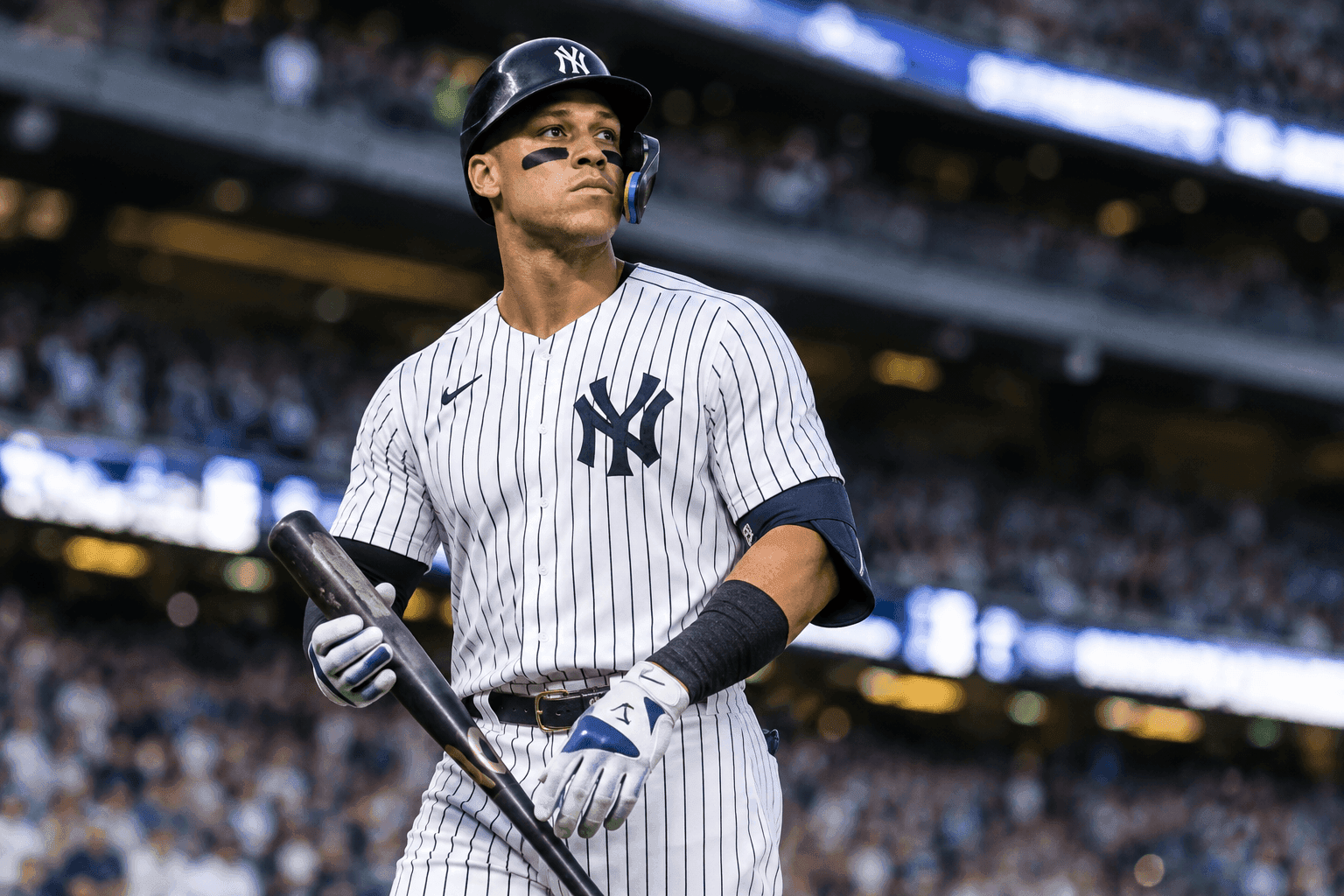 Editorial sports image for Aaron Judge Intends to Play in Wild Card Series, Saving Yankees Fans from Total Meltdown