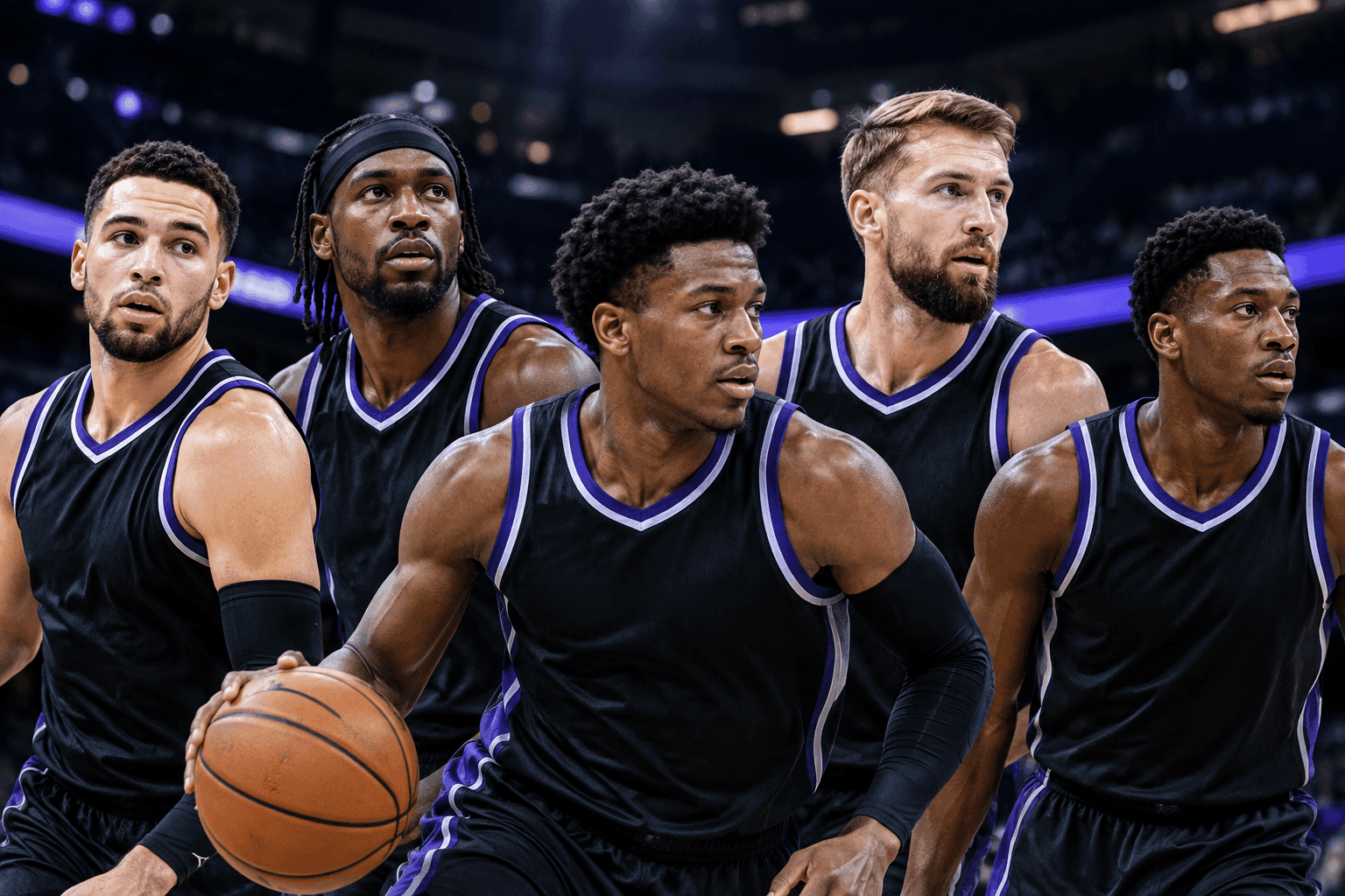 Editorial sports image for Kings Hit the Panic Button with Wild New Starting Lineup Against Spurs