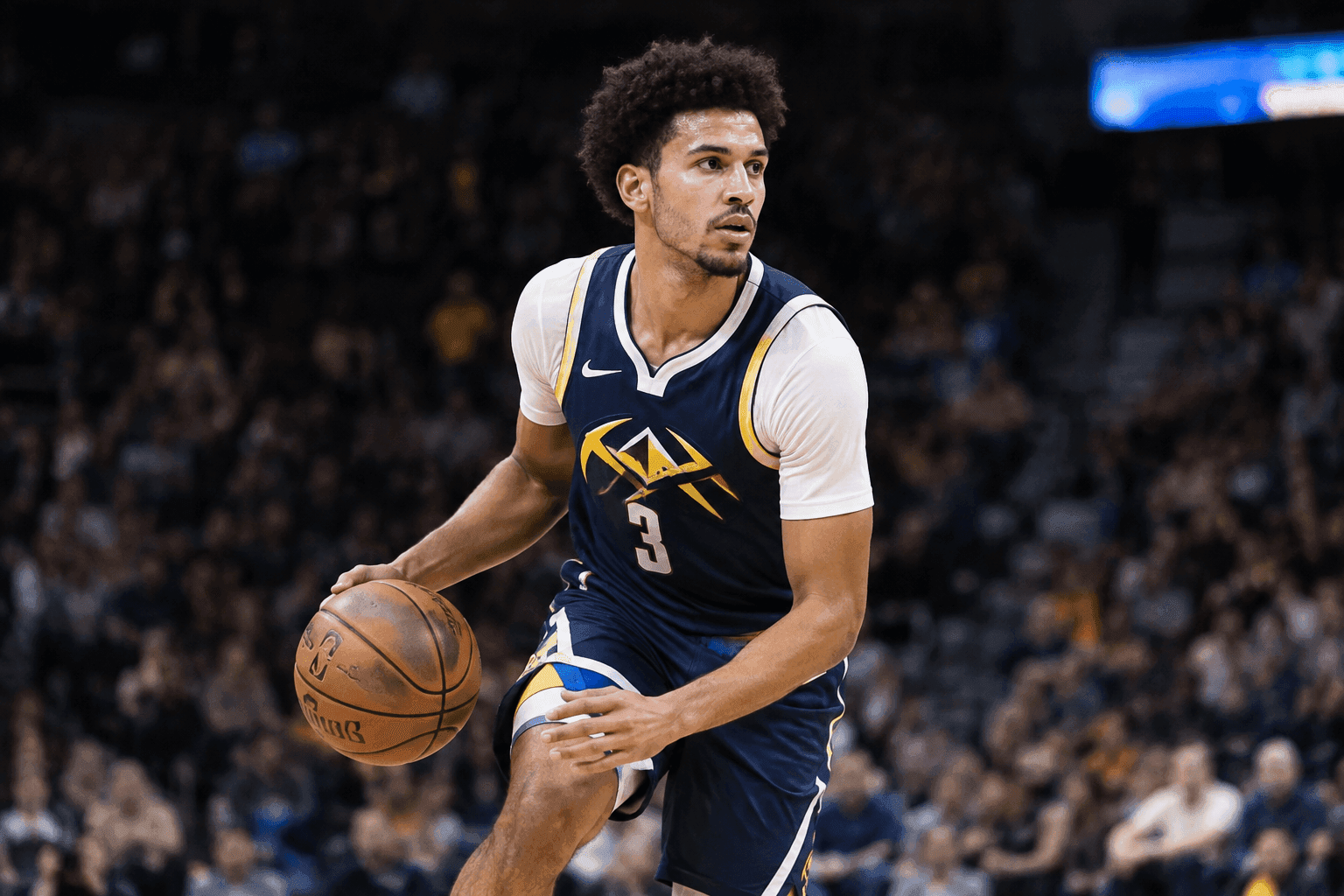 Editorial sports image for Cam Johnson Questionable to Return with Ankle Injury Against Lakers