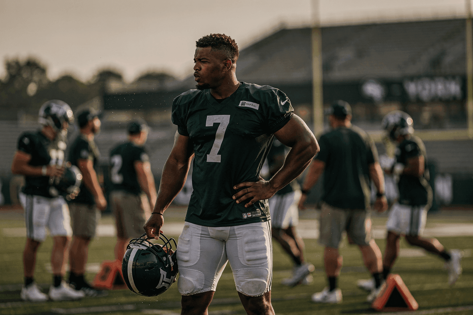 Editorial sports image for Jets Downplay Breece Hall's Groin Injury, But History Says Otherwise