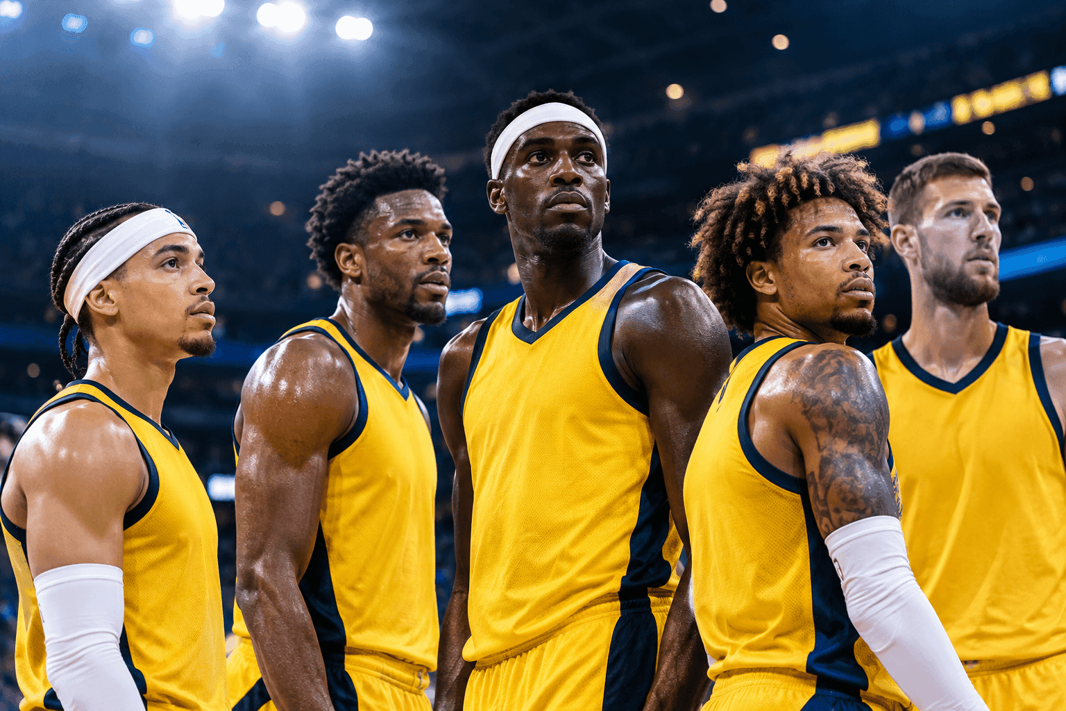 Editorial sports image for Pacers Roll Out Chaotic Starting Five Against Sixers