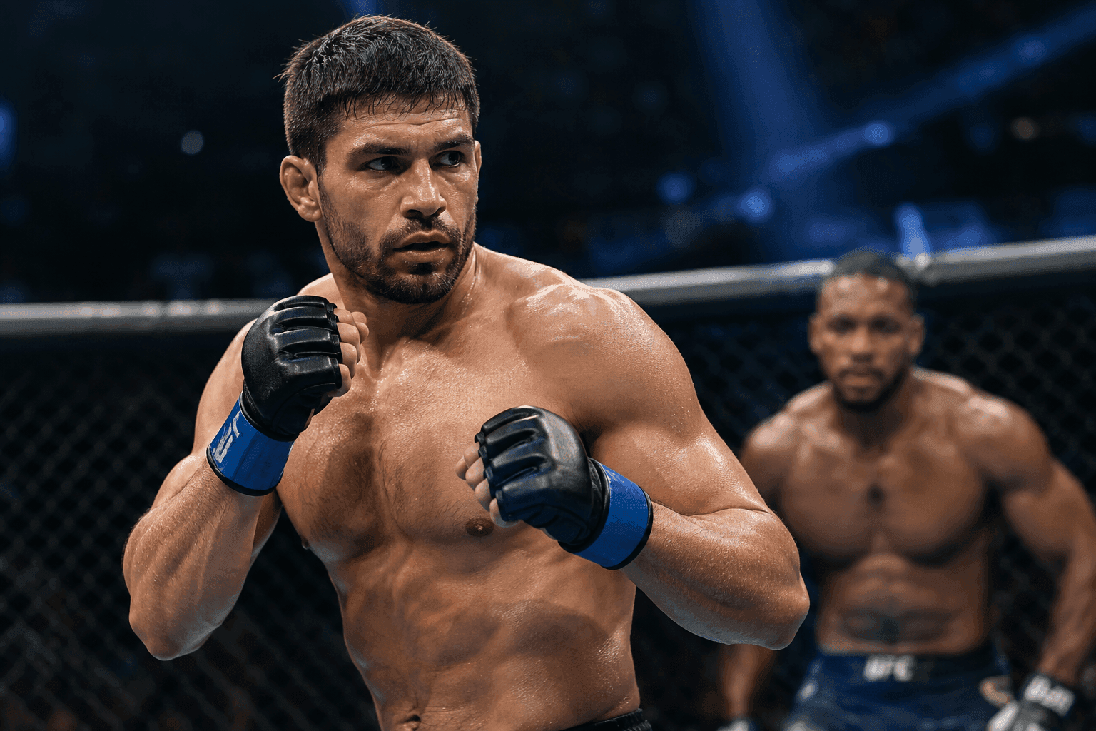 Editorial sports image for Micky Gall Out, Florida Cop Luis Hernandez Steps In for Short-Notice UFC Chaos