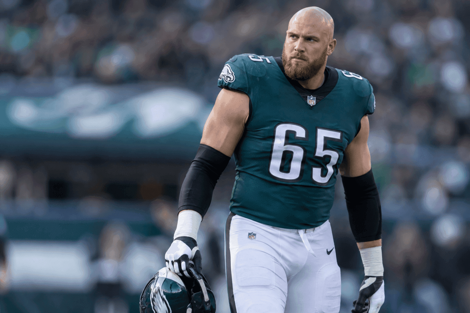 Editorial sports image for Lane Johnson is Inactive, and the Eagles' Win Probability Just Fell Off a Cliff