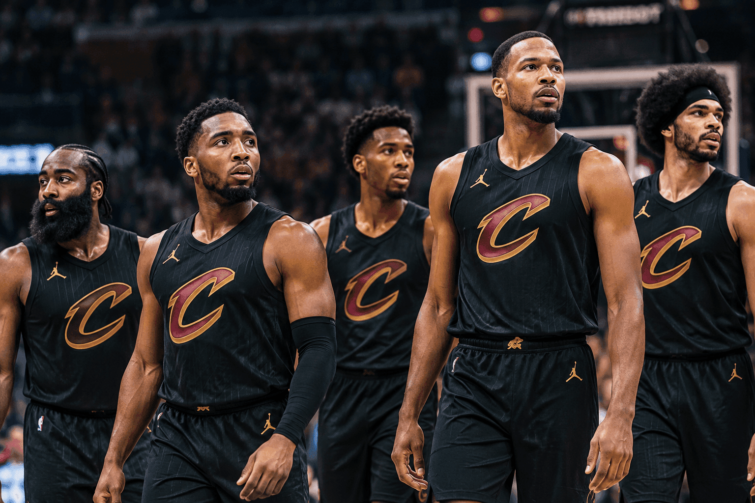 Editorial sports image for The Cavs Are Rolling Out a 2K-Style Starting Lineup With James Harden and Donovan Mitchell