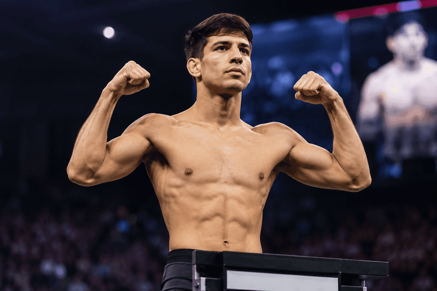 Editorial sports image for Imanol Rodríguez Hits the Flyweight Mark for UFC 332