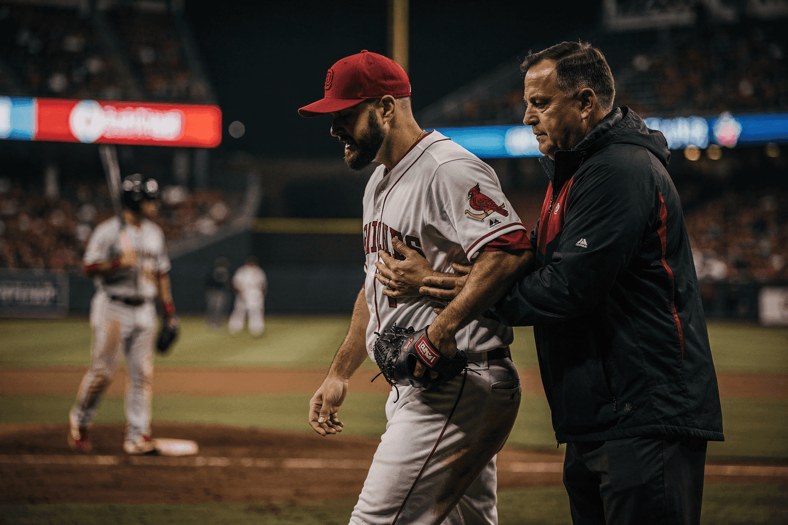 Editorial sports image for Cardinals stash Hunter Dobbins on the IL with forearm tightness after a rough night in Philly