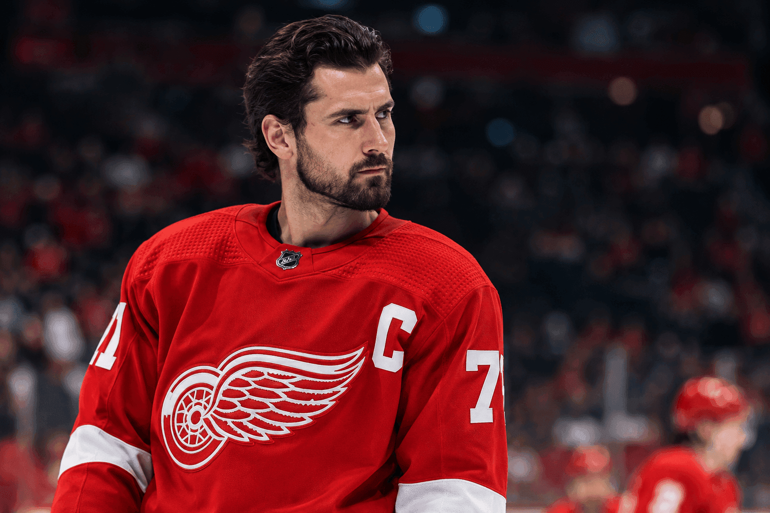 Editorial sports image for Dylan Larkin Is Officially Ghosting the Red Wings Until He Gets Traded