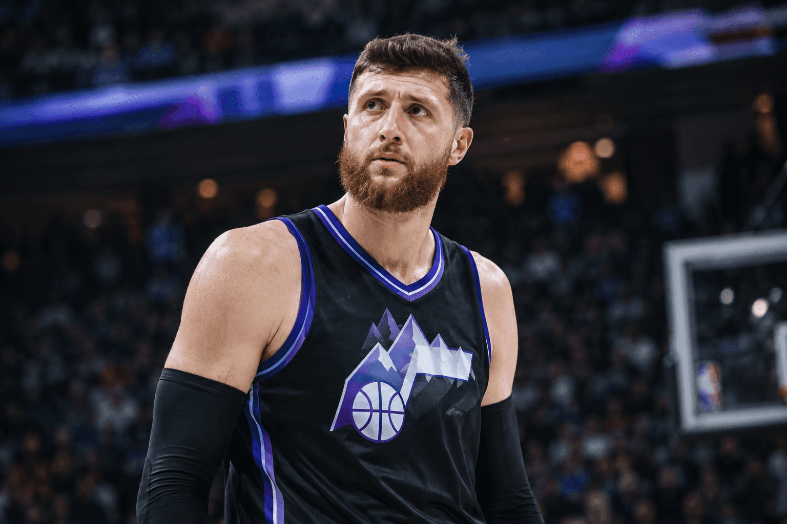 Editorial sports image for Jusuf Nurkić Sidelined for a Month with a Torn Toe Plate