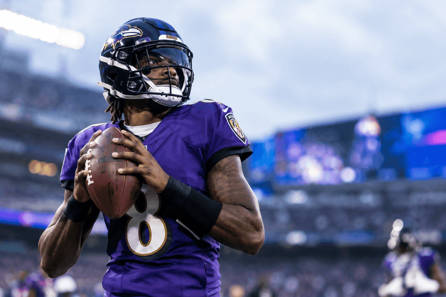 Editorial sports image for Lamar Jackson is Finally Returning to Save the Ravens From Themselves