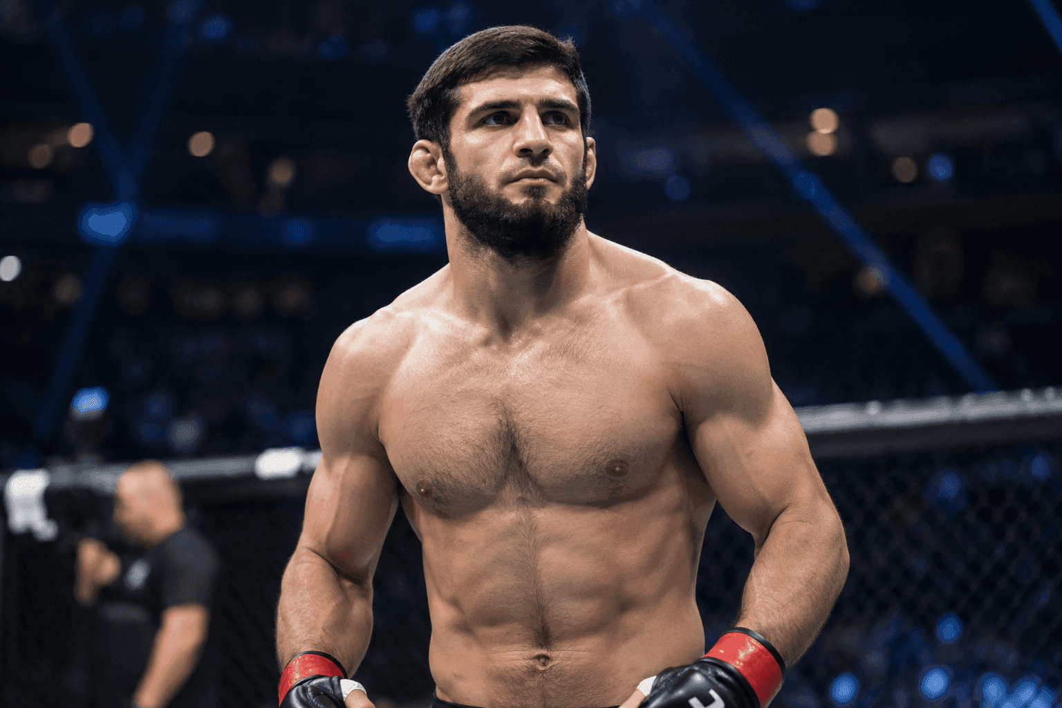 Editorial sports image for Nurullo Aliev Makes Weight for UFC 333, Ready to Blanket Grant Dawson