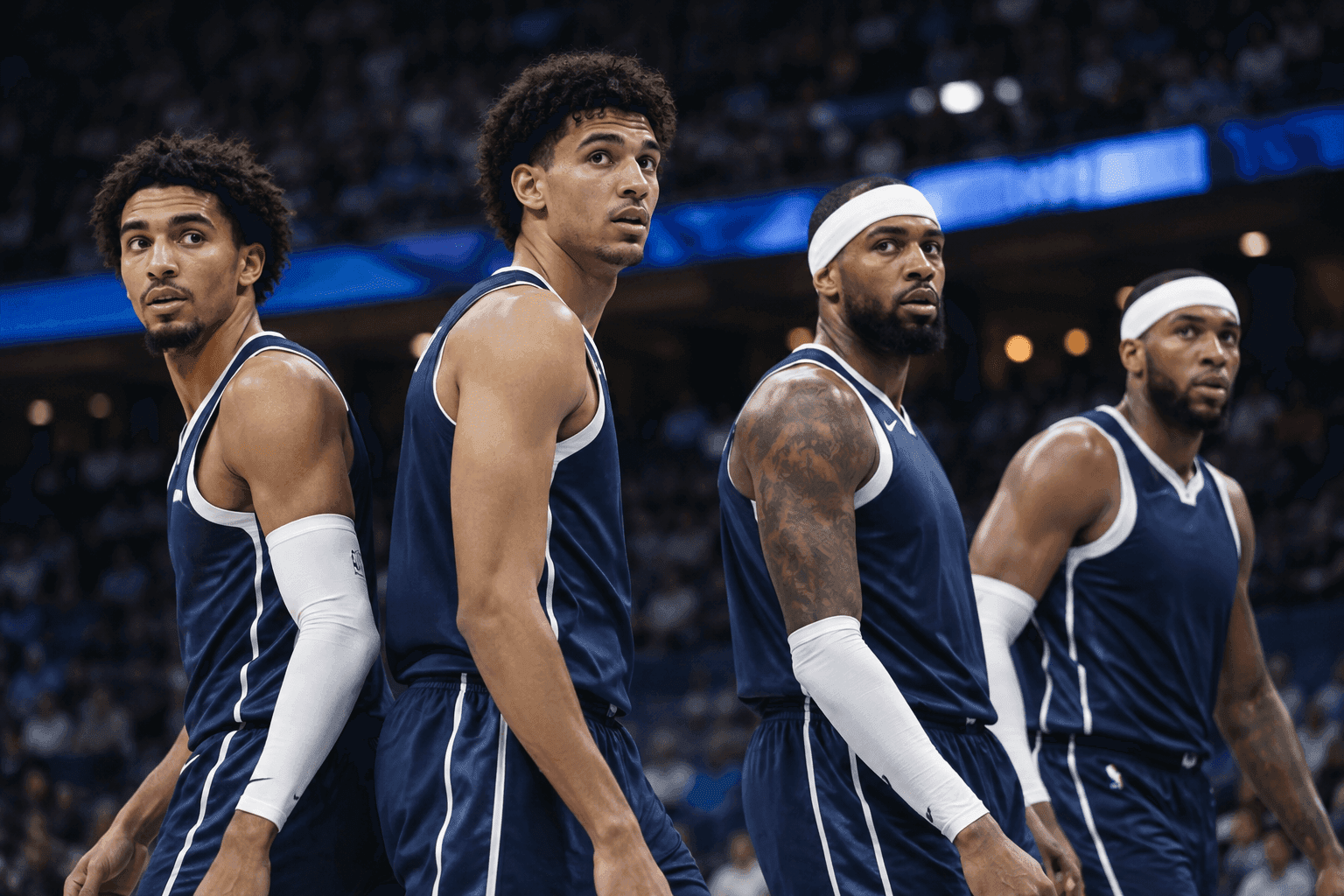 Editorial sports image for Mavericks Roll Out Patchwork Starting Five Against Spurs