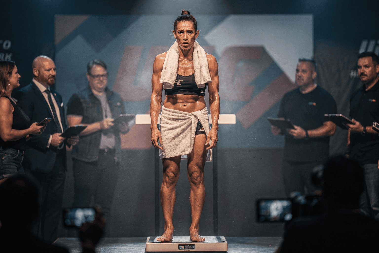 Editorial sports image for Amanda Lemos Misses Weight by a Single Pound Ahead of UFC Vegas 120