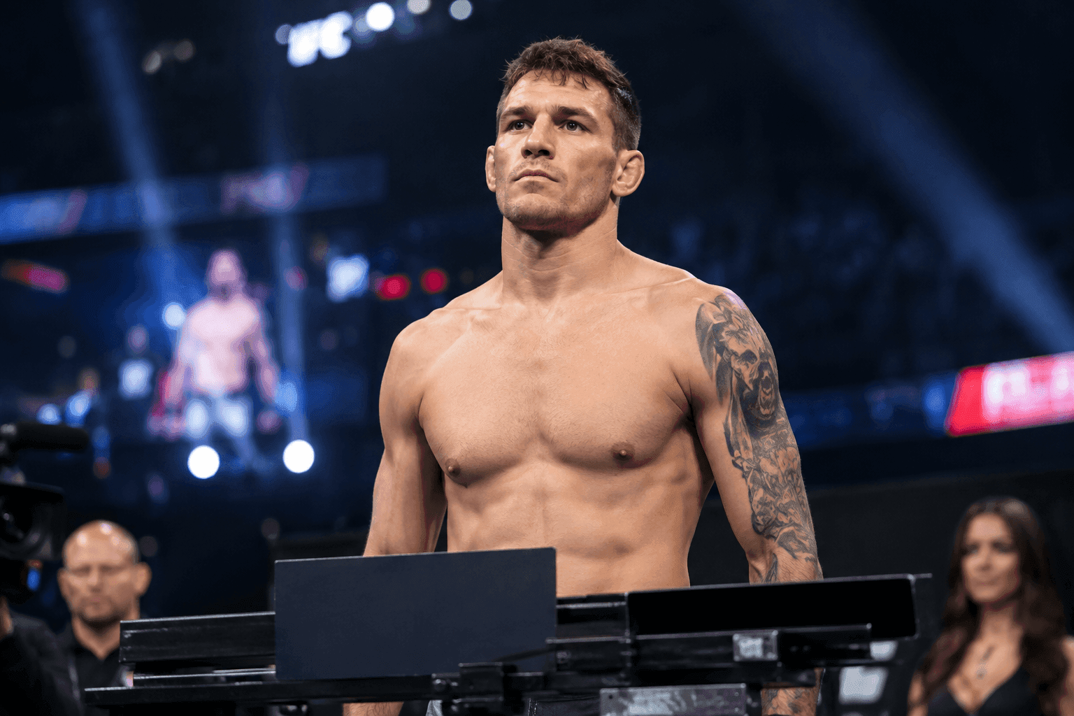 Editorial sports image for Marc-André Barriault Hits 185.0 Pounds on the Dot for UFC Edmonton