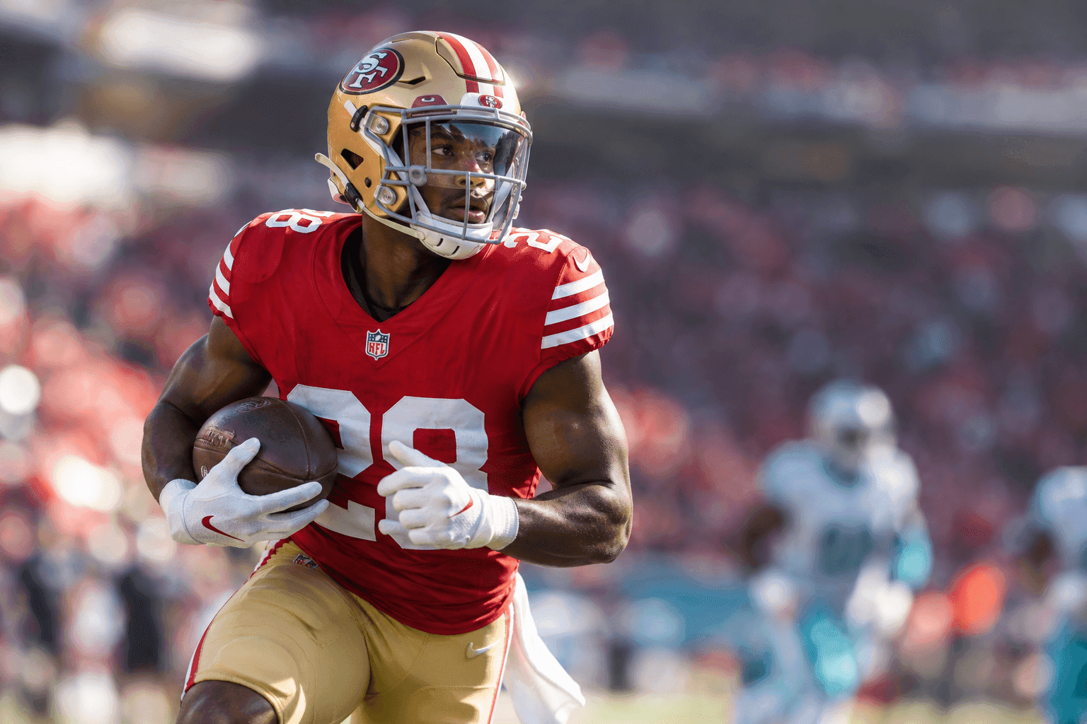 Editorial sports image for 49ers RB Kaelon Black Expected to Play Through Groin Injury Against Dolphins