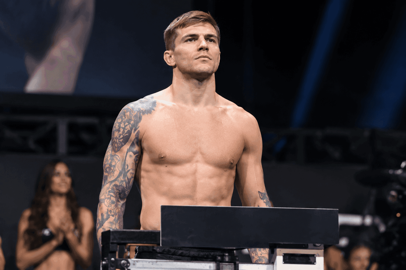 Editorial sports image for Marvin Vettori Hits the Scale at 185.5 for UFC 332