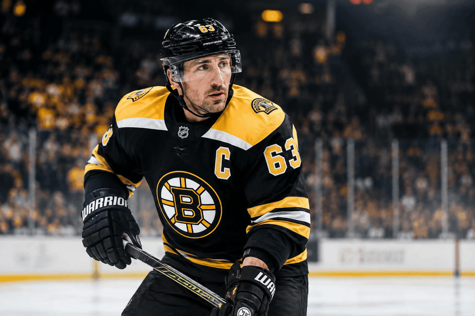 Editorial sports image for Brad Marchand Returns From Surgery (And No, He Isn't a Panther)