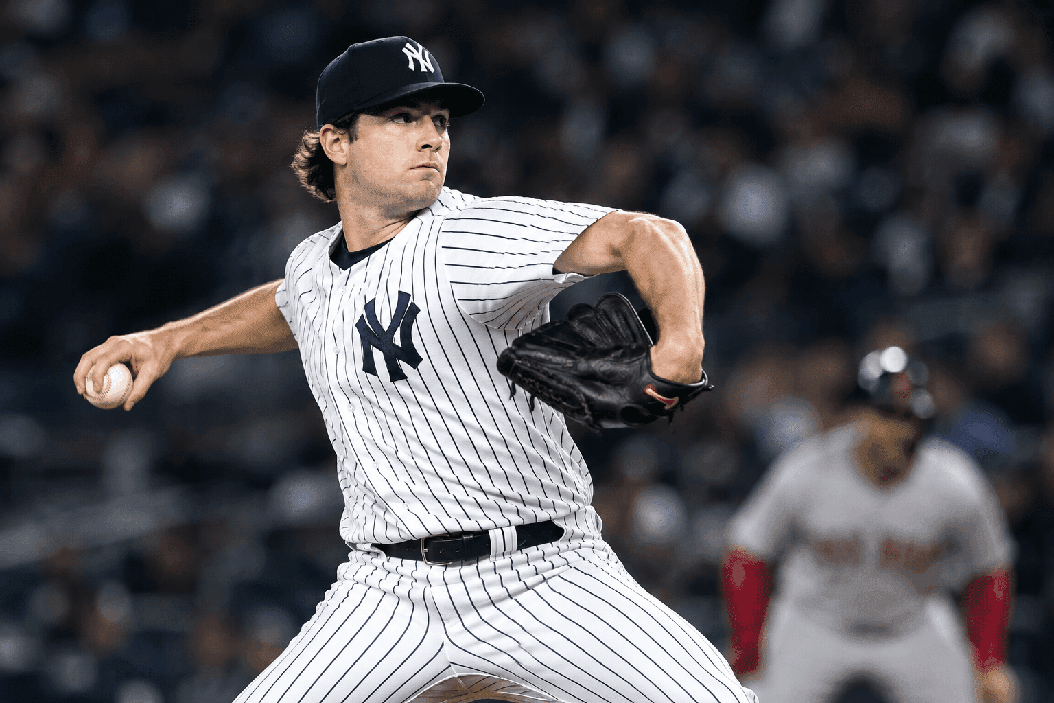 Editorial sports image for Yankees Hand Game 1 Wild Card Start to Ace Cam Schlittler