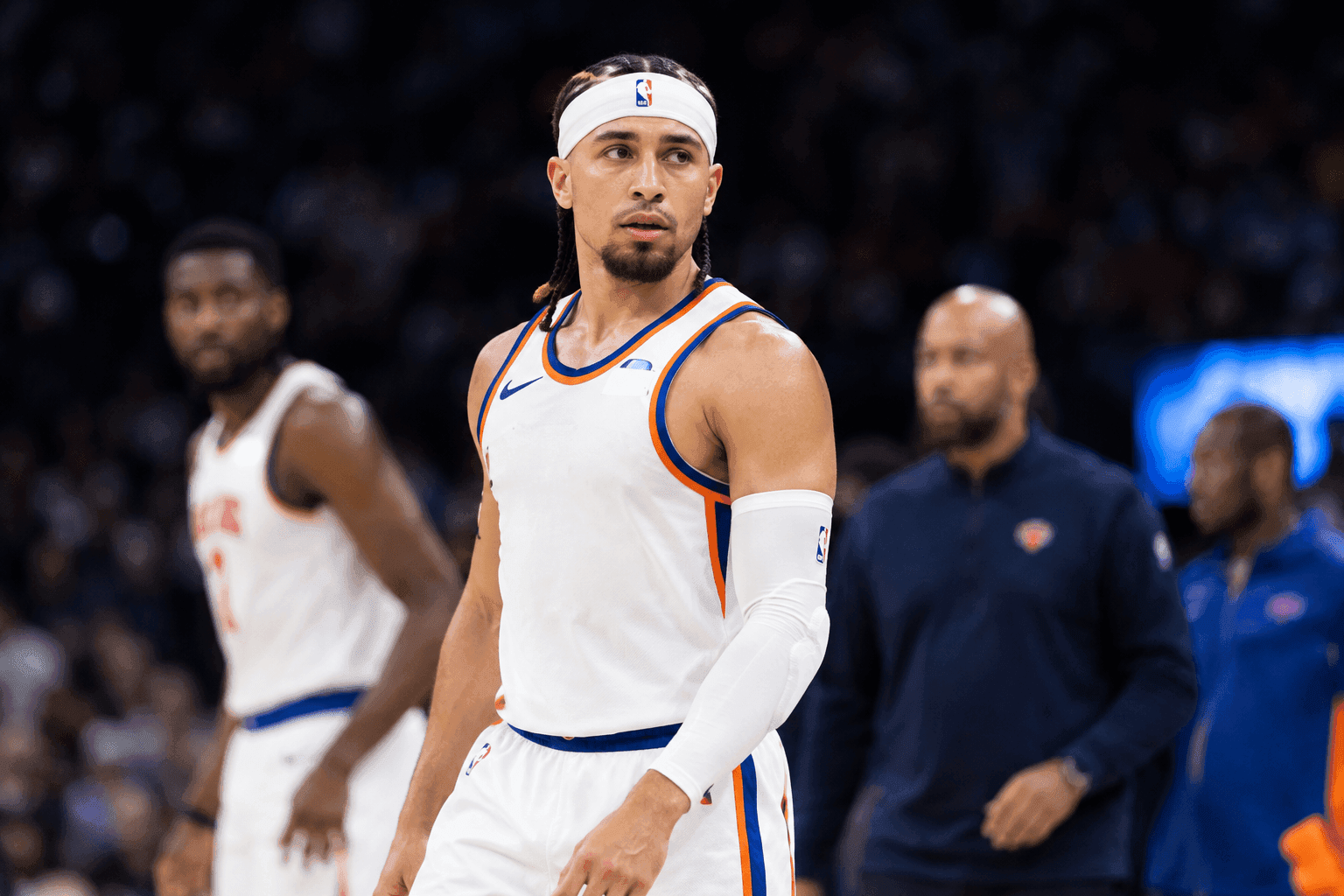 Editorial sports image for Jose Alvarado Ruled Out Wednesday With Ankle Injury