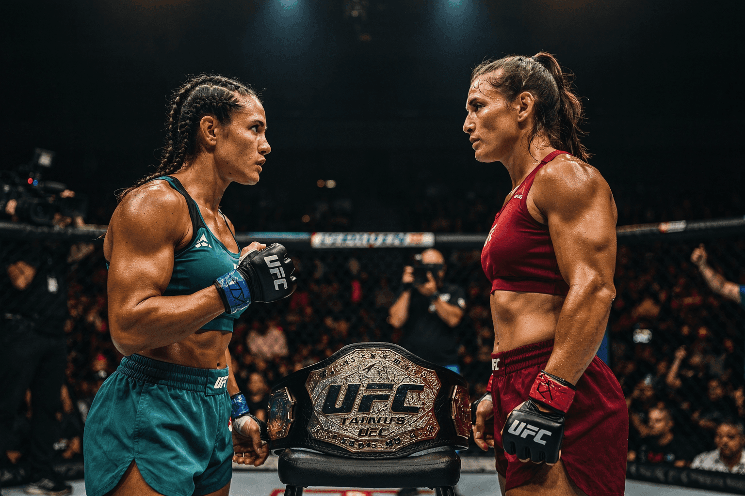 Editorial sports image for Valentina Shevchenko Vacates Flyweight Title, UFC 332 Gets a Chaotic New Main Event