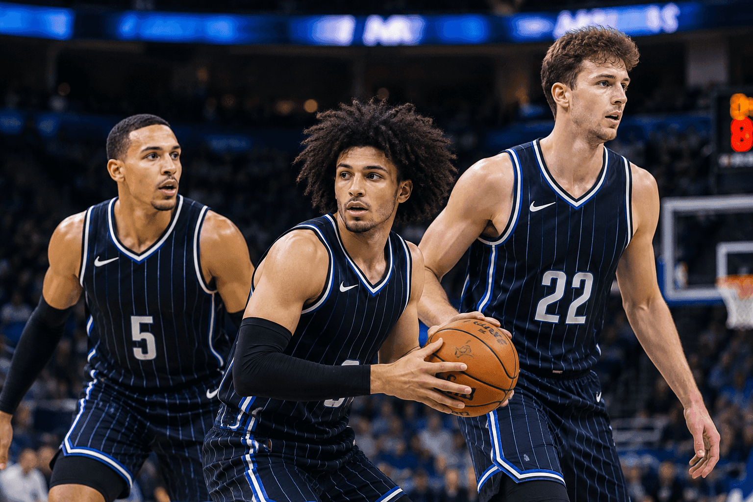 Editorial sports image for Magic Shuffle the Deck: New Starting Five Set for Raptors Matchup